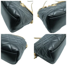 Load image into Gallery viewer, CHANEL 23A Lion Leather Shoulder Bag Black