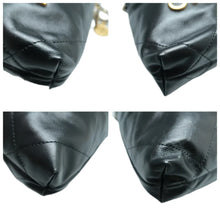 Load image into Gallery viewer, CHANEL 22 Leather Satchel Bag Black