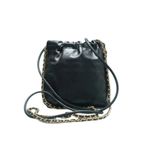 Load image into Gallery viewer, CHANEL 22 Leather Satchel Bag Black