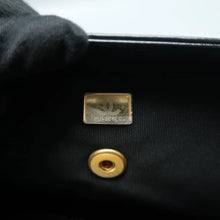 Load image into Gallery viewer, Chanel Shiny Lambskin Quilted Small Doctor Bag Black