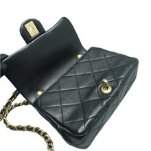 Load image into Gallery viewer, Chanel Leather Shoulder Bag Black