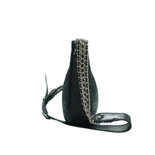 Load image into Gallery viewer, CHANEL Leather Shoulder Bag Black