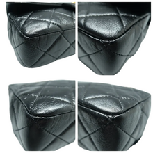 Load image into Gallery viewer, Chanel Leather Shoulder Bag Black