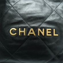 Load image into Gallery viewer, Chanel Leather Shoulder Bag Black