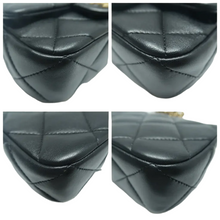 Load image into Gallery viewer, Chanel Leather Shoulder Bag Black