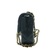 Load image into Gallery viewer, Chanel Leather Shoulder Bag Black