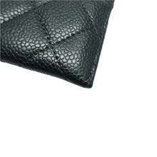Load image into Gallery viewer, CHANEL Leather Classic Flap Card Holder Navy