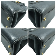 Load image into Gallery viewer, Louis Vuitton City Steamer Leather Satchel Bag Black