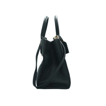 Load image into Gallery viewer, Louis Vuitton City Steamer Leather Satchel Bag Black
