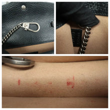 Load image into Gallery viewer, GUCCI Dionysus Leather Crossbody Bag Black