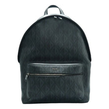 Load image into Gallery viewer, Christian Dior Diamond Rider Zipped Backpack Black