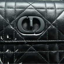 Load image into Gallery viewer, Christian Dior Dior Caro Leather Shoulder Bag Black