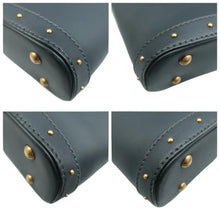 Load image into Gallery viewer, DIOR DiorAvenue Leather Satchel Bag Black