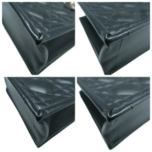 Load image into Gallery viewer, Christian Dior Leather Satchel Bag Black