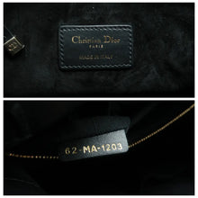 Load image into Gallery viewer, Christian Dior Leather Satchel Bag Black