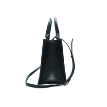 Load image into Gallery viewer, Christian Dior Leather Satchel Bag Black