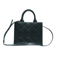 Load image into Gallery viewer, Christian Dior Leather Satchel Bag Black