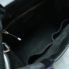 Load image into Gallery viewer, Christian Dior Leather Satchel Bag Black