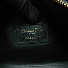 Load image into Gallery viewer, Christian Dior Leather Satchel Bag Black