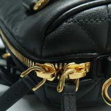 Load image into Gallery viewer, Christian Dior Leather Satchel Bag Black