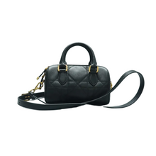 Load image into Gallery viewer, Christian Dior Leather Satchel Bag Black