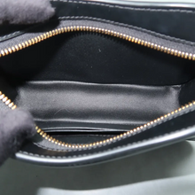 Load image into Gallery viewer, Christian Dior Leather Shoulder Bag Black