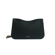 Load image into Gallery viewer, Christian Dior Leather Shoulder Bag Black