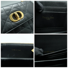 Load image into Gallery viewer, Christian Dior Leather Shoulder Bag Black