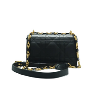 Load image into Gallery viewer, Christian Dior Leather Shoulder Bag Black