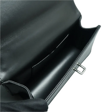 Load image into Gallery viewer, Christian Dior Leather Satchel Bag Black