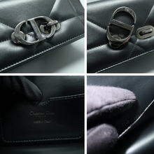 Load image into Gallery viewer, Christian Dior Leather Satchel Bag Black
