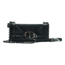 Load image into Gallery viewer, Christian Dior Leather Satchel Bag Black