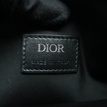 Load image into Gallery viewer, Christian Dior World Tour Saddle Leather Belt Bag Black