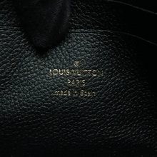 Load image into Gallery viewer, Louis Vuitton Monogram Leather Double Zip Shoulder Bag Black