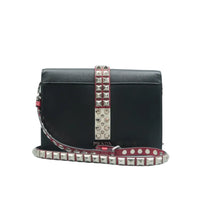 Load image into Gallery viewer, Prada Elektra Leather Shoulder Bag Black
