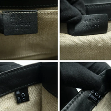 Load image into Gallery viewer, GUCCI Emily Leather Shoulder Bag Black