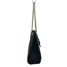 Load image into Gallery viewer, GUCCI Emily Leather Shoulder Bag Black