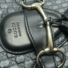 Load image into Gallery viewer, GUCCI Emily Leather Shoulder Bag Black