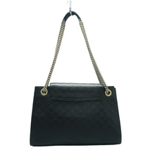 Load image into Gallery viewer, GUCCI Emily Leather Shoulder Bag Black