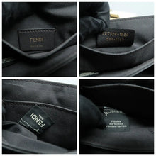 Load image into Gallery viewer, Fendi ID Leather Shoulder Bag Black