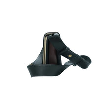 Load image into Gallery viewer, Fendi ID Leather Shoulder Bag Black