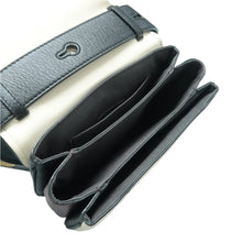 Load image into Gallery viewer, Fendi ID Leather Shoulder Bag Black