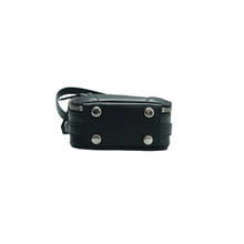 Load image into Gallery viewer, FENDI Zip Around Leather Satchel Bag Black