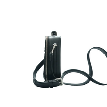 Load image into Gallery viewer, FENDI Zip Around Leather Satchel Bag Black