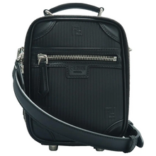 Load image into Gallery viewer, FENDI Zip Around Leather Satchel Bag Black