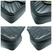 Load image into Gallery viewer, Gucci GG Marmont mini Bucket Bag Black