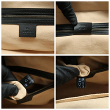 Load image into Gallery viewer, GUCCI GG Marmont Leather Satchel Bag Black