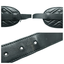 Load image into Gallery viewer, Gucci GG Marmont Leather Belt Bag Black