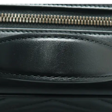 Load image into Gallery viewer, GUCCI GG Marmont Leather Satchel Bag Black