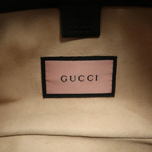 Load image into Gallery viewer, GUCCI GG Marmont Leather Shoulder Bag Black